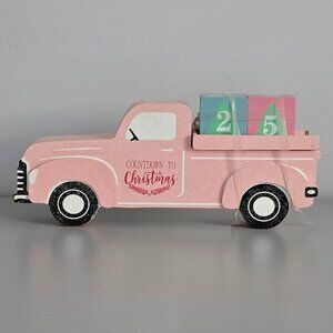 NEW Pink Truck Christmas Countdown